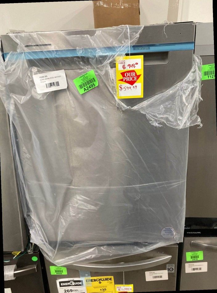 WHIRLPOOL WDTA50SAKZ Large Capacity BuiltIn Dishwasher for Sale in San