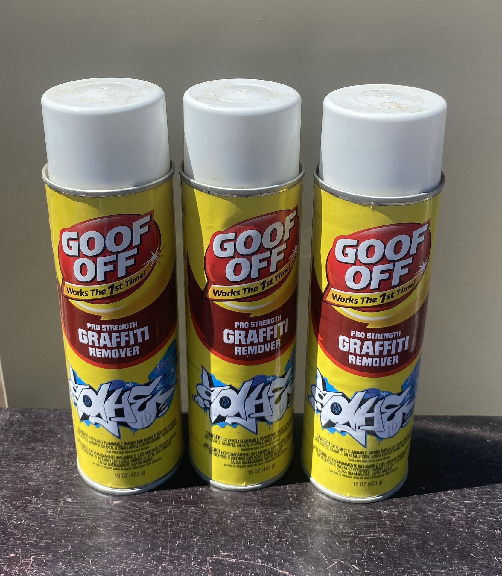 3 Cans Of Goof Off