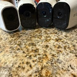 Arlo Wireless Camera Security System With Base Station And 4 Cameras 