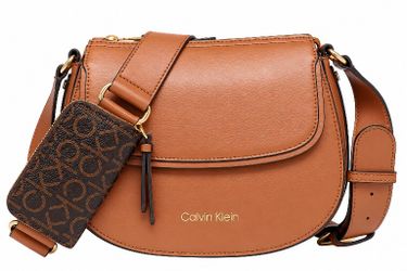 Calvin Klein Bella Novelty Crossbody Bag ā Caramel ā New