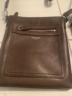 Brown Coach Cross Body Purse