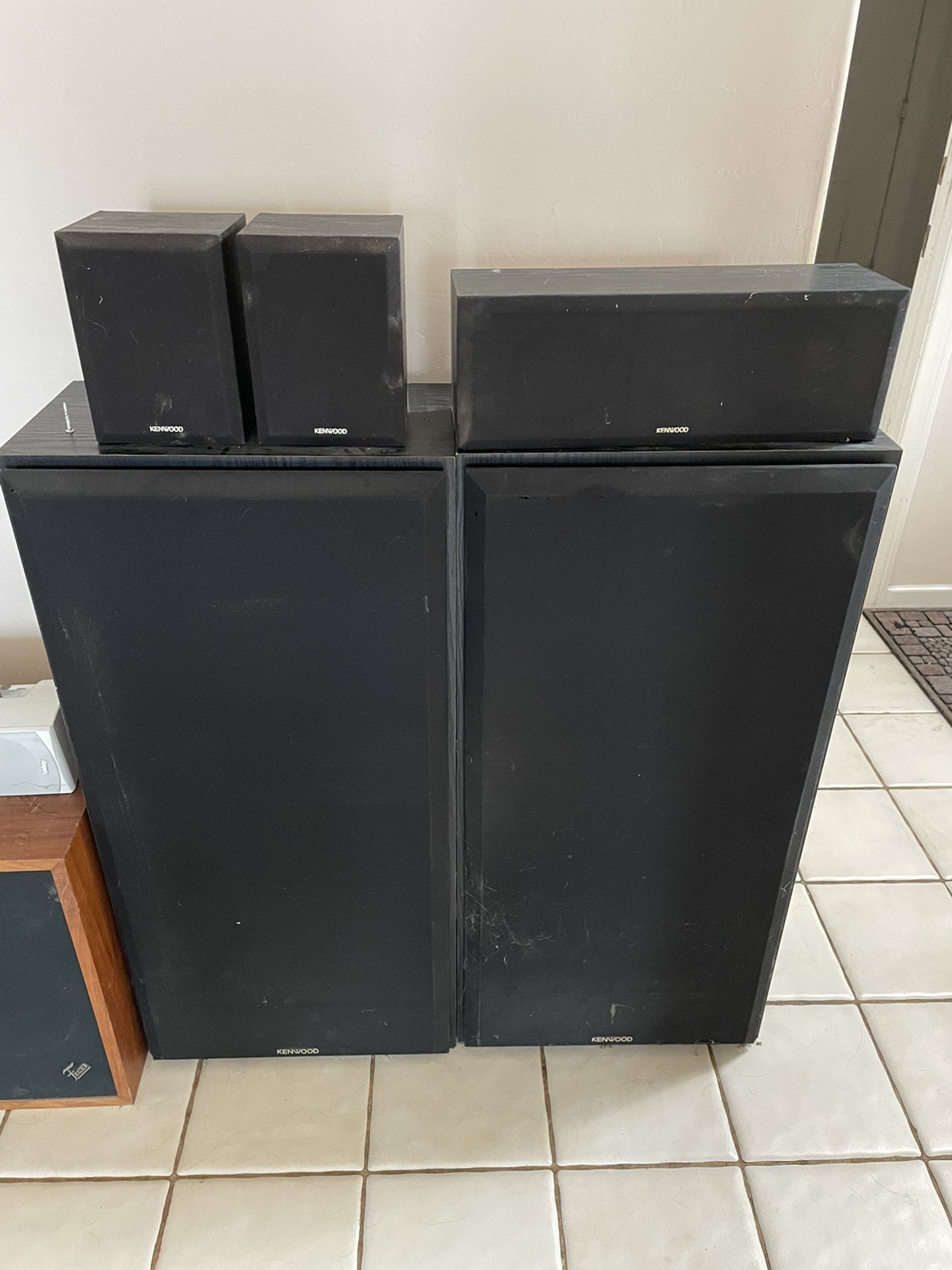 Kenwood Surround Sound Speakers
