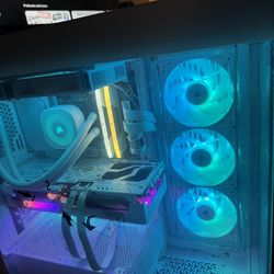 9070XT Gaming PC - White - 32GB DDR5 - 9700X