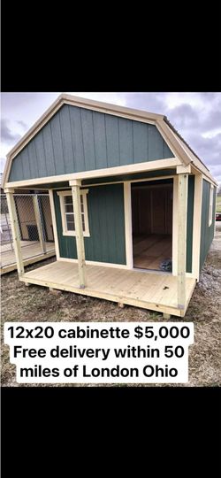 12X20 Cabinette - READY NOW! 