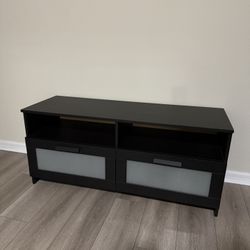 Modern Black TV Stand / Media Console
