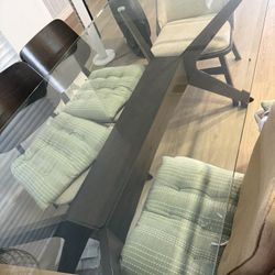 Modern Dining Table With Six Chairs