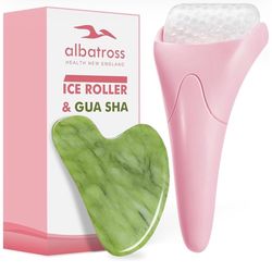 Albatross Gua Sha & Ice Roller For Face
