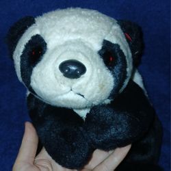 Used 1998 Vintage Collectible Ty Beanie Buddie Baby Panda.