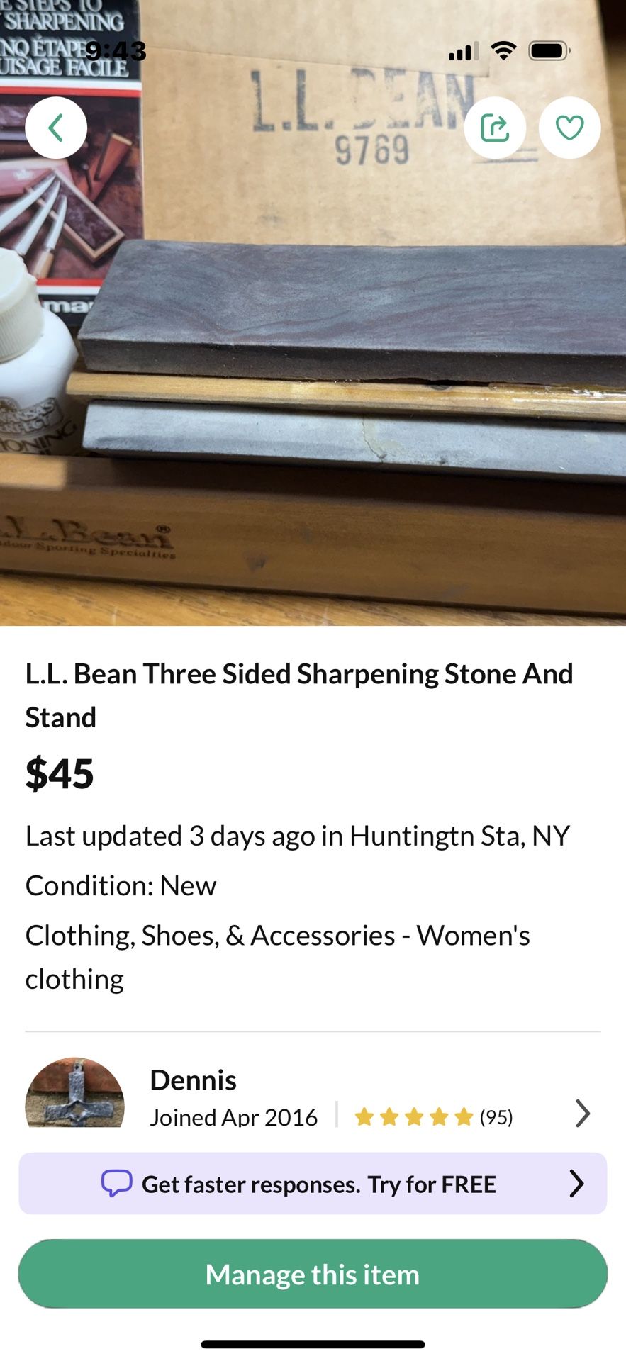 Sharpening stone