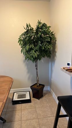 Large Artificial Ficus Tree with Planter