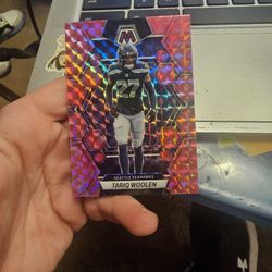 Tariq Woolen Football Card