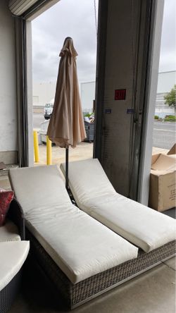 $699! All weather wicker Outdoor Furniture. NO ASSEMBLE NEED!! Light & strong! Great for pool side and back yard