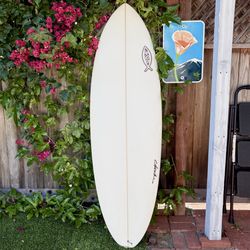 6’0 C. Dierks egg surfboard surf board (not Channel Islands lost FireWire Machado Sunday Stewart fun board twin fin fish album Bing)