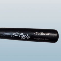 Lou Brock 
HOF 85
Rawlings Adirondack Big Stick 
Professional Model
Black
34"
