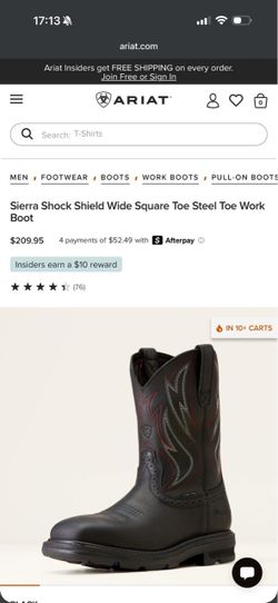 Ariat Steel Toe Work Boots (12)