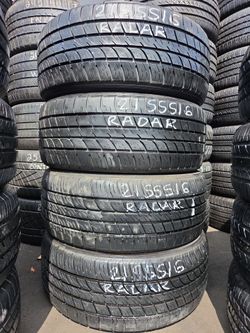 P215/55R16 RADAR $250 CASH PRICE