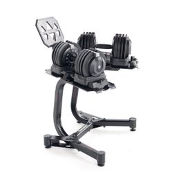 Echelon Adjustable Dumbbells 752 Set with Stand Brand New in Box