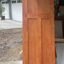 Poplar Solid Wood Door 