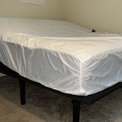 Beautyrest King Size Mattress with Adjustable Bed Frame
