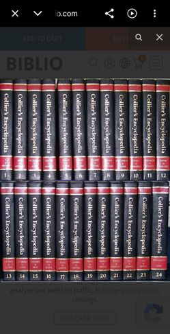 1986 Collier's Encyclopedia  and Dictionary Set