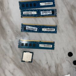 16 Gigs Ram And Cpu Combo 