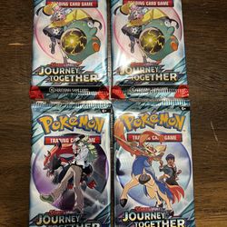 Pokemon Journey Together Booster Packs