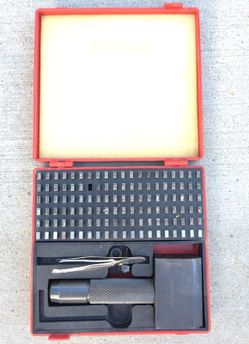 Panduit interchangeable steel type set