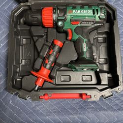 2 Speed Cordless Hammer Drill Driver Parkside No Battery New