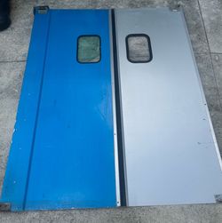 7ft Tarrison Double Swing Kitchen Doors - Perfect Springs -