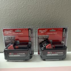 Milwaukee M18 6.0 High Output Batteries 
