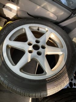 BORBET 17X7.5 WHEELS AND TIRES 245/45/17