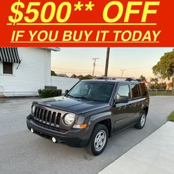 2016,JEEP PATRIOT SPORT 