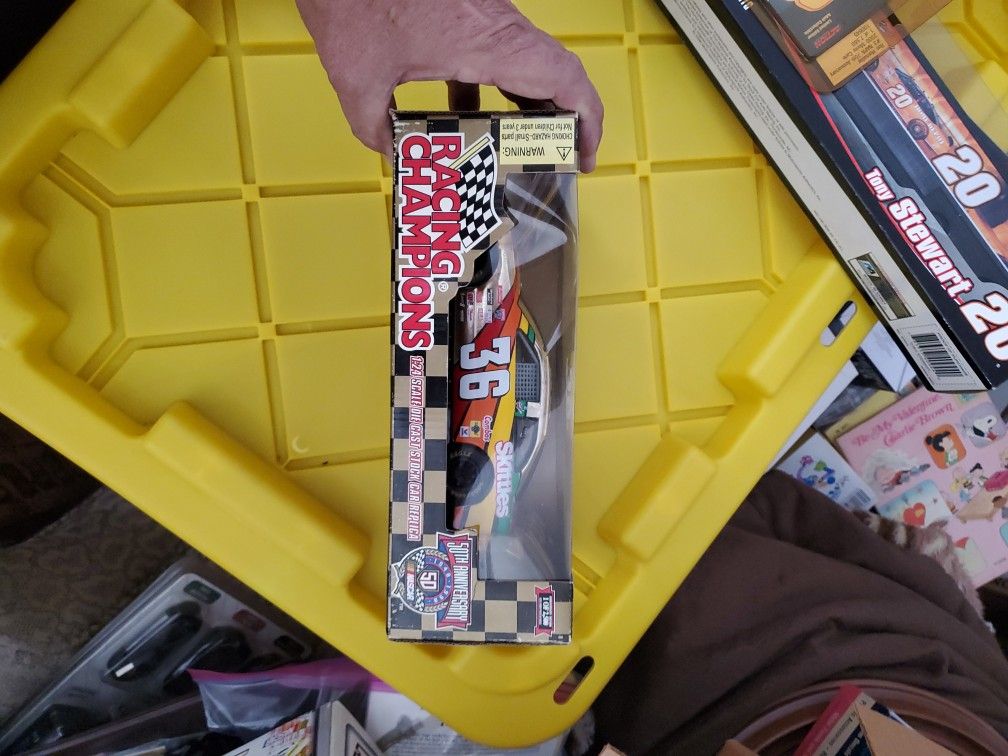NASCAR LIMITED gold 98 Ernie Irvan #36 Skittles Car 50th Anniversary