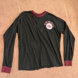 Men’s xl Ecko black tee shirt long sleeve vintage y2k rave 90s