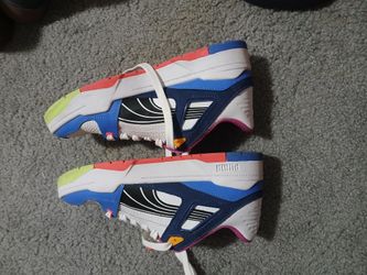 Puma "Slipstream Sunset" Low Sneakers White 