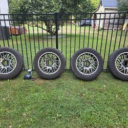 20" Motiv Rims with Cooper AT Truck Tires