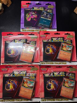 Pokémon Ascended Heroes Tech Sticker Collection (x5)
