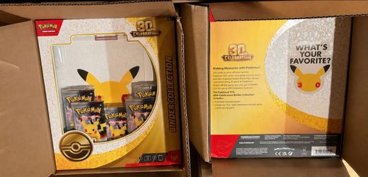 🚨🎉Pokémon TCG 30th Anniversary Celebrations Binder Collection⚡