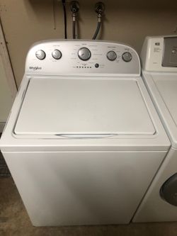 Whirlpool Washing Machine Top Load Used