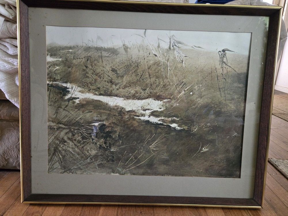 Andrew WYETH framed Poster