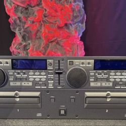 Tascam CD-X1500 Rack Mount Dual CD Player (Valued at $600) for
