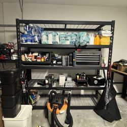 Garage Shelves Husky 5 Tier 3 Tier Industrial 