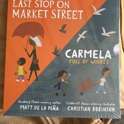 📚 NEW! The Complete Collection – “Last Stop on Market Street” & “Carmela Full of Wishes” (2-Book Set) Brand new and sealed – never opened!