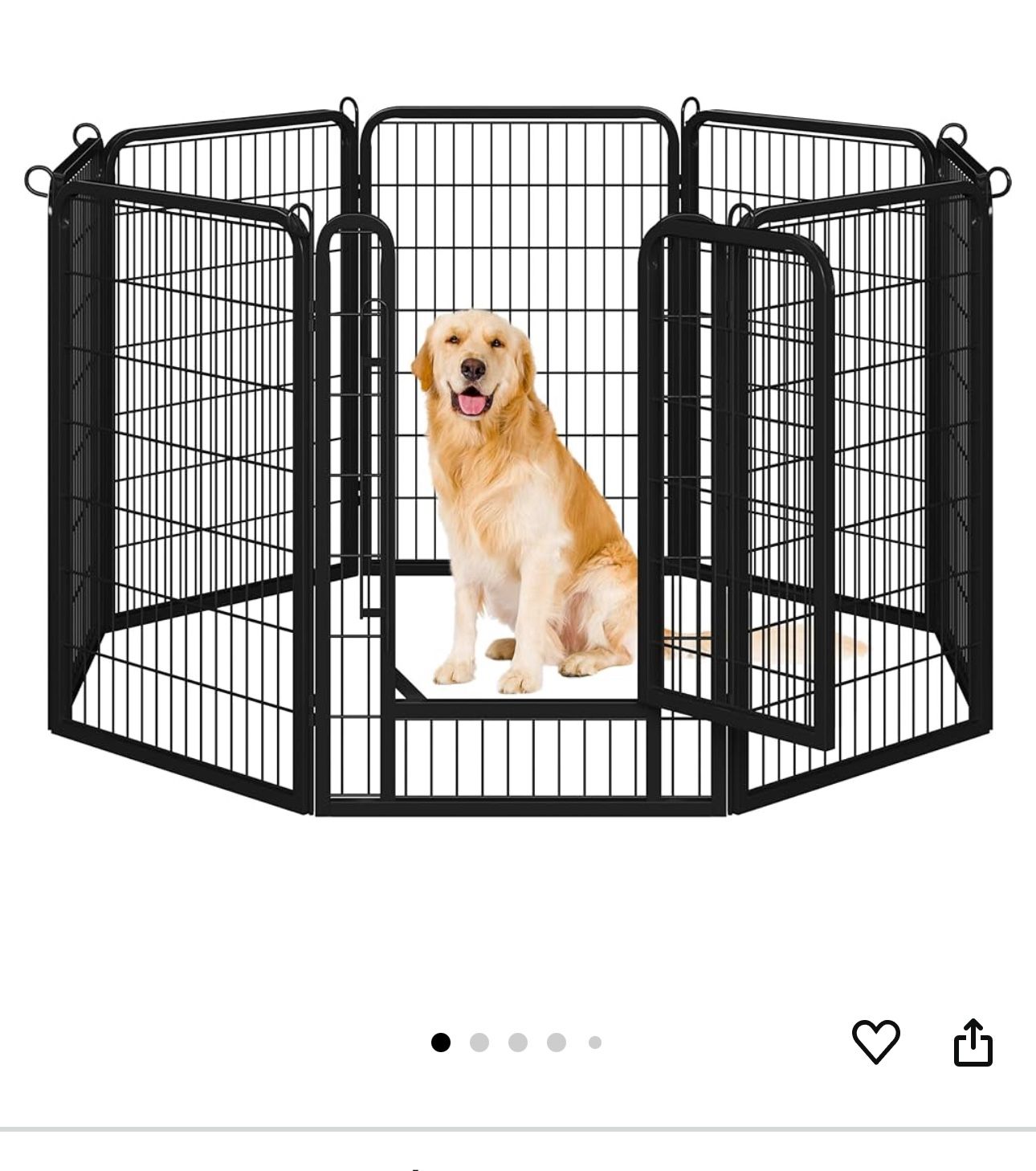 8 Panel Doggy Play Pen