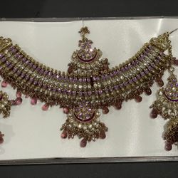 Indian Jewelry-purple