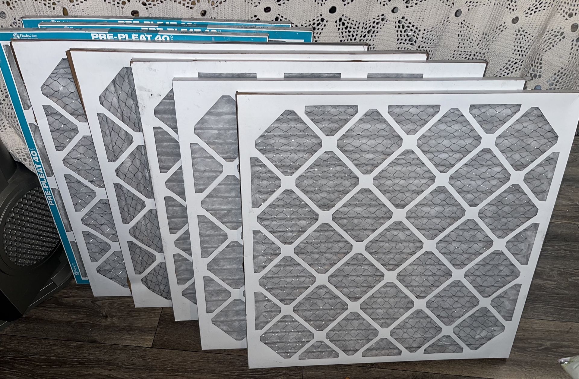 5- new!!! 25x28x1 superior filtration Air Filters. All 5 for $20 located Off lake mead and Simmons a