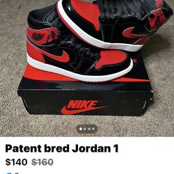 Patent bred Jordan 1