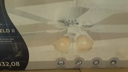 Harbor Breeze 52" Springfield II White Ceiling Fan