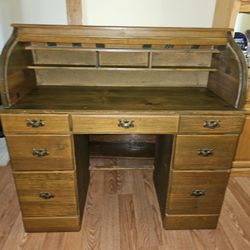 Roll-Top Secretary Desk