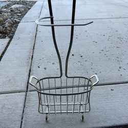 Bathroom Toilet Paper And Magazine Caddy